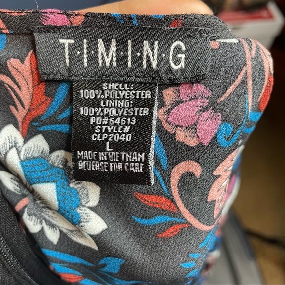 Lovely floral romper by Timing - Picture 4 of 5